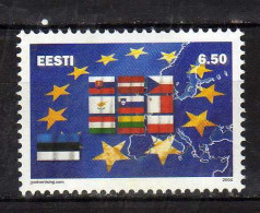 Estonia - 2004 Flags Of The New Members Of The United Europa. MNH** - Estland