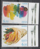 Estonia - 2005 EUROPA Stamps - Gastronomy. MNH** - Estland