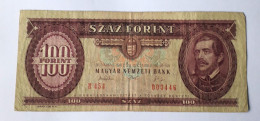 HUNGARY - 100 FORINT - 1993 - P 174b- CIRC - BANKNOTES - PAPER MONEY - CARTAMONETA - - Ungheria