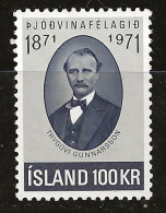 Islande 1971 N° Y&T : 409 * - Nuevos