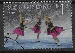 Finlande 2015 N° 2327 Oblitéré Sport Patinage Synchronisé - Gebruikt