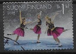 Finlande 2015 N° 2327 Oblitéré Sport Patinage Synchronisé - Usados