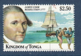 Tonga, **, Yv 1145, Mi 1550, SG 1451, Cook Et La Resolution, - Tonga (1970-...)