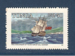 Tonga, **, Yv 601, Mi 918, SG 909, Les Aventures De William Mariner, - Tonga (1970-...)