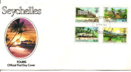 SEYCHELLES FDC 1982 TOURISME - Seychellen (1976-...)