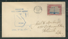 ETATS-UNIS 1930 PA Commémoratif S/Lettre - 1c. 1918-1940 Cartas & Documentos