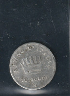 ITALY STATES NAPOLEON I. 10 SOLDI 1810 M Napoleon I. (1804-1814, 1815 - Napoleoniche