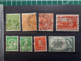 Timbres Australie : Lot 1931, 1932,1937, 1938, 1953  & - Gebraucht