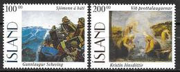 Islande 1996 N°795/796 Neufs Peintures - Neufs