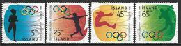 Islande 1996 N°799/802 Neufs Sport Jeux Olympiques D'Atlanta - Unused Stamps