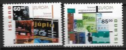 Islande 2003 N°966/967 Neufs** Europa Art De L'affiche - Unused Stamps