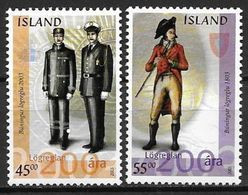 Islande 2003 N°954/955 Neufs** Police - Nuevos