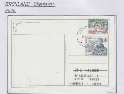 Greenland Station Nuuk Cover Ca 26.03.2002  (GB152A) - Stazioni Scientifiche E Stazioni Artici Alla Deriva