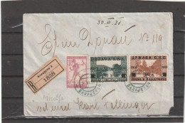 Yugoslavia REGISTERED COVER CHAINBREAKER Sarajevo 1920 - Storia Postale