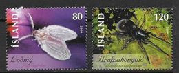 Islande 2009 N°1148/1149 Neufs** Insectes Et Araignées - Neufs