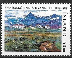 Islande 1989 N° 659 Neuf école D'agriculture De Hvanneyri - Nuovi