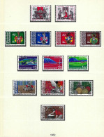 LIECHTENSTEIN  Ca.1982-84: Lot De Timbres Oblitérés PJ, TB Qualité - Gebraucht