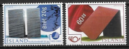 Islande 2002 N°935/936 Neufs** Norden Art Contemporain - Neufs