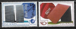 Islande 2002 N°935/936 Neufs** Norden Art Contemporain - Unused Stamps