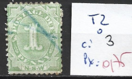 NEW SOUTH WALES TAXE 2 Oblitéré Côte 3 € - Used Stamps