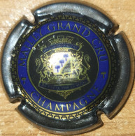 Capsule Champagne MAILLY GRAND CRU Série Mailly Grand Cru En Circulaire, Cercle Bleu Foncé & Or Nr 12f - Mailly Champagne