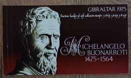 Gibraltar - Carnet YT N°C334 - Michel Ange - 1975 - Neuf - Gibraltar