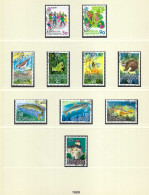 LIECHTENSTEIN  Ca.1989-90: Lot De Timbres Oblitérés PJ, TB Qualité - Gebraucht