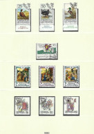 LIECHTENSTEIN  Ca.1990-92: Lot De Timbres Oblitérés PJ, TB Qualité - Gebraucht