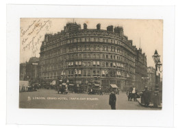 LONDON TRAFALGAR SQUARE GRAND HOTEL 1905 - Trafalgar Square