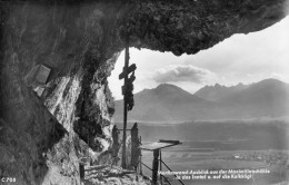 Martinswand - Ausblick Aus Der Maximilianshöhle In Das Inntal Und Auf Die Kalkkögl - Zirl