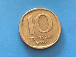 Münze Münzen Umlaufmünze Israel 10 Agorot 1970 - Israele