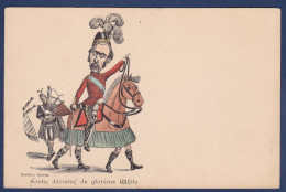 CPA Afrique Du Sud Transvaal Guerre War Des Boers Angleterre Non Circulé Satirique Caricature FREDILLO - Sud Africa