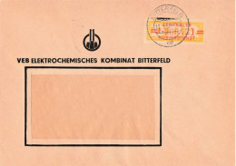 DDR Brief Dienst EF VEB Elektrochemisches Kombinat Bitterfeld N. Berlin 1958 - Covers & Documents