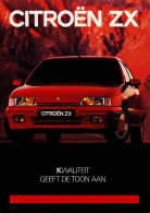 Citroën ZX Catalogue Belge En Flammand. - Automobilismo