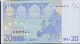 Slowenien, 20 €uro H / E003-B1, Trichet, Perfekt Unc. - 20 Euro