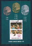 Cuba / Kuba Olympic Games Block 49 - Cto - Boxing - Estate 1976: Montreal