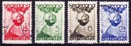 1935 Kinderzegels Gestempelde Serie NVPH 279 / 282 - Gebruikt