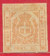 Modène N°11 80c Brun-orange 1859 (*) - Modena