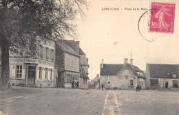 CPA 18 LERE / PLACE DE LA POSTE - Sonstige & Ohne Zuordnung