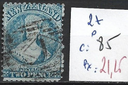 NOUVELLE-ZELANDE 27 Oblitéré Côte 85 € - Used Stamps