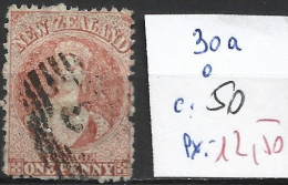 NOUVELLE-ZELANDE 30a Oblitéré Côte 50 € - Used Stamps