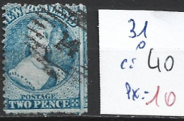 NOUVELLE-ZELANDE 31 Oblitéré Côte 40 € - Used Stamps