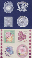 Japon Nippon 2017 8448/55 Motifs Floraux, Dentelle - Textile