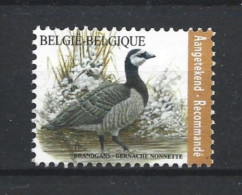 Belgie 2020 Bird Registered Mail Stamp Y.T. 4900  (0) - Usati
