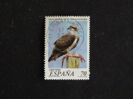 ESPAGNE SPAIN ESPANA YT 3185 OBLITERE - AIGLE PECHEUR EAGLE OISEAU BIRD VOGEL RAPACE - Usados