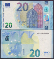 Deutschland, 20 €uro XZ / X001-E5, Draghi, Sehr Selten, Perfekt Unc. - 20 Euro