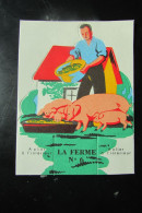 Chromo/Découpis "CAO FALIERES Gouter De La Famille" - Série "LA FERME" Années 1950/60 - Dieren