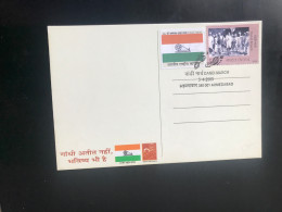 2 Mahatma Gandhi Different Stamps Post Cards See Photos - Mahatma Gandhi