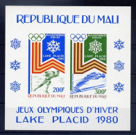 Mali Bloc Non Dentelé Imperf JO 80 ** - Inverno1980: Lake Placid