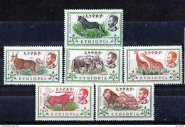 Etiopía 1961. Yvert 371-76 * MH. - Ethiopie